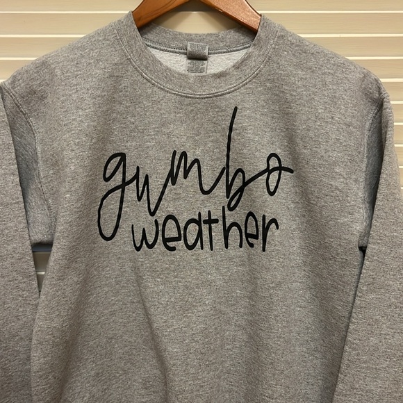 “Gumbo Weather” Sweatshirt in Grey, Size Small, EUC - Picture 6 of 16